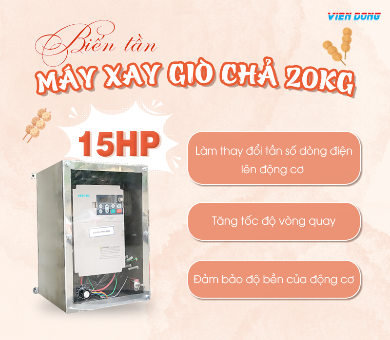 máy xay giò chả 20kg