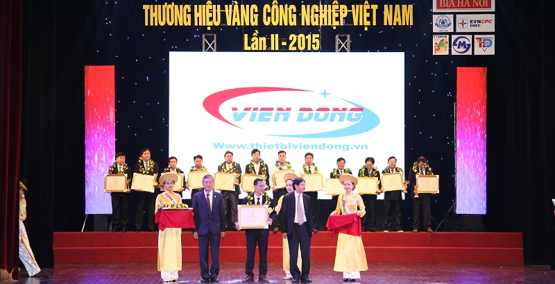 Viễn Đông giành giải thưởng thương hiệu vàng trong ngành CN