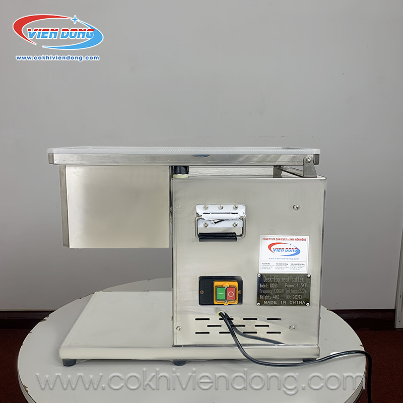 Máy thái thịt bò tươi sống