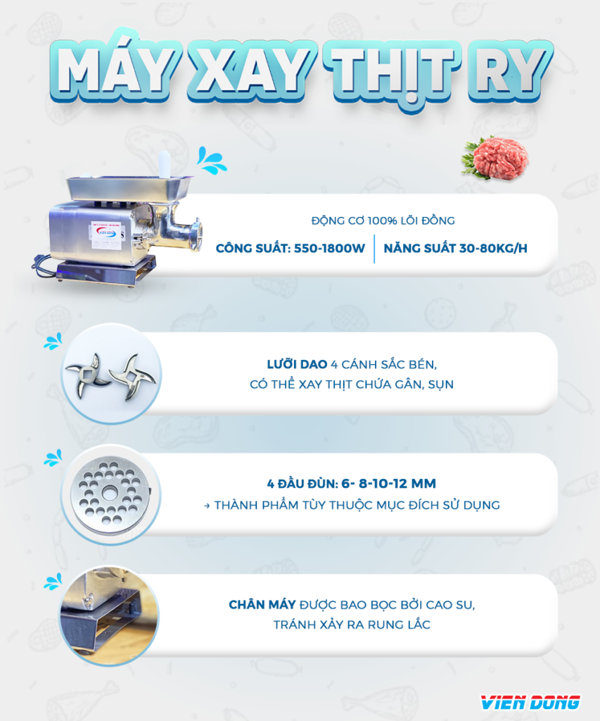 Máy xay thịt RY