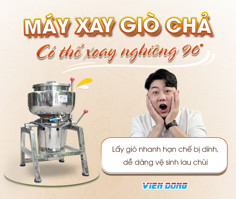 Máy xay chả lụa 25kg 